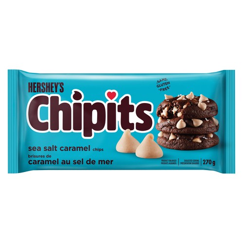 Hershey's Gluten-Free Chipits Baking Pieces Sea Salt Caramel 270 g