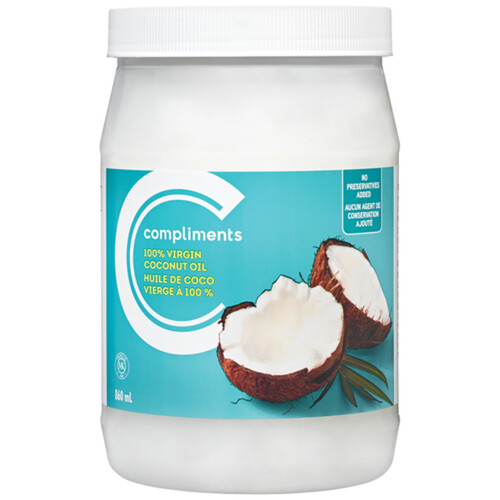 Compliments 100% Virgin Coconut Oil 860 ml