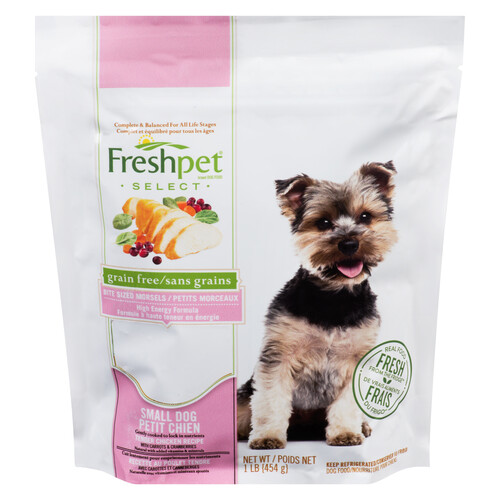 Freshpet Select Grain Free Dog Food Tender Chicken Recipe 450 g