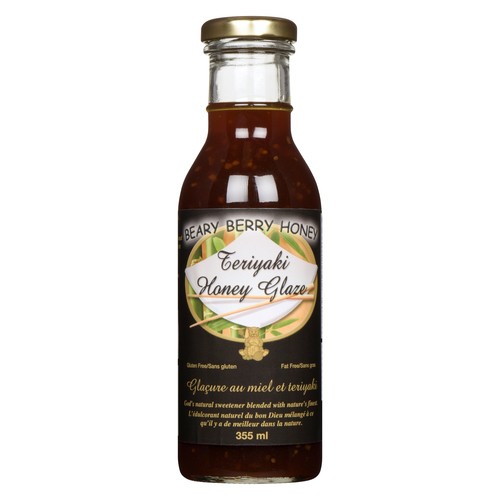 Beary Beery Honey Sauce Teriyaki Honey Glaze 355 ml