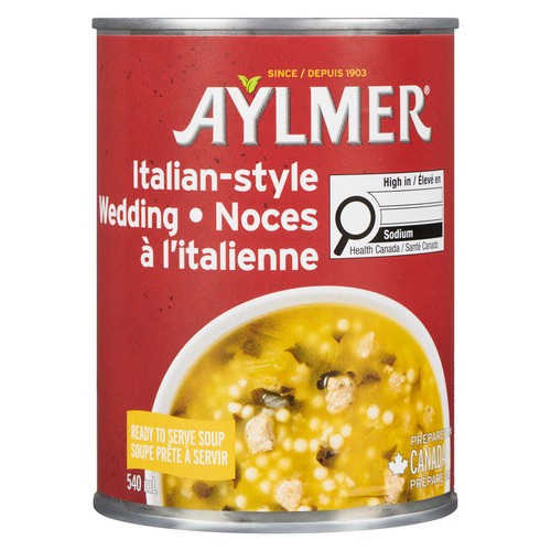 Aylmer Canned Soup Italian Wedding 540 ml