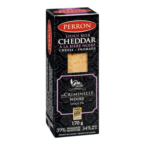 Perron Stout Beer Cheese Cheddar 170 g