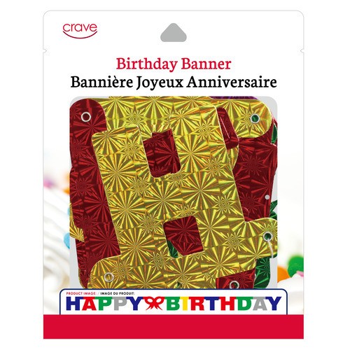 Crave Birthday Banner Pack