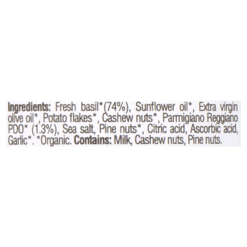 Bioitalia Pesto Sauce With Basil 160 ml