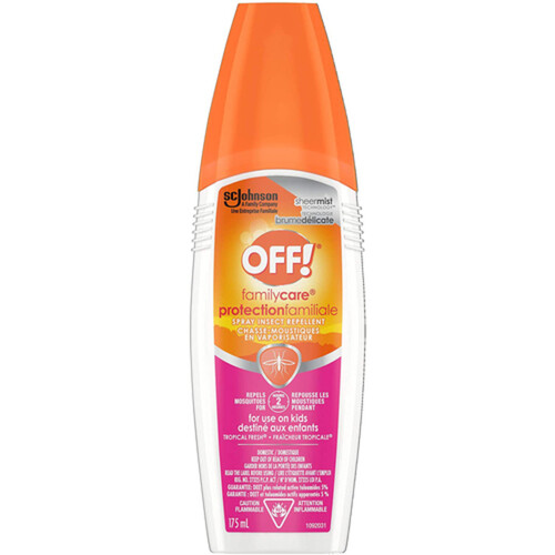 OFF! Family Care Insect Repellent Pump Spray Kids Tropical Fresh 175 ml