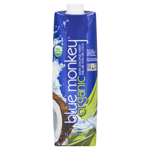 Blue Monkey Organic Pure Coconut Water 1 L