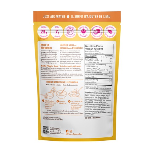 Flourish Protein Pancake & Waffle Mix Buttermilk 430 g