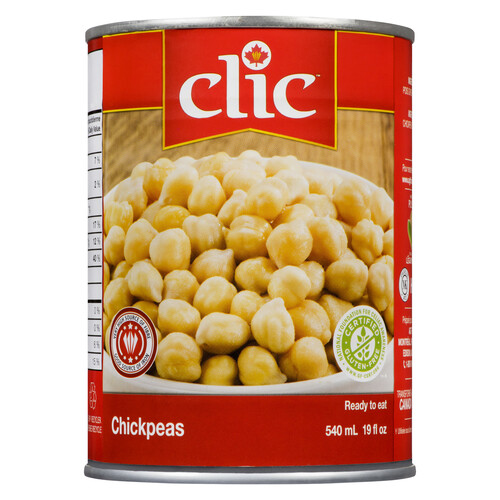 Clic Canned Chickpeas 540 ml