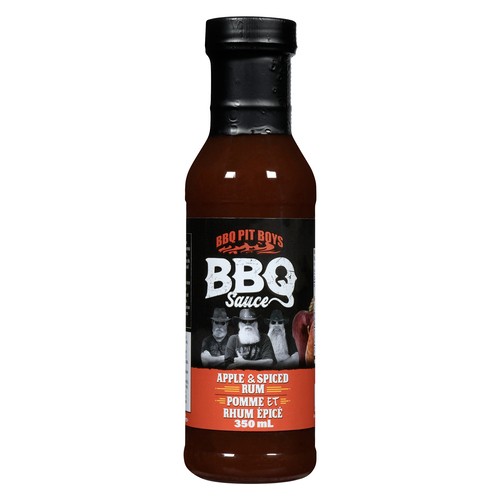 BBQ Pit Boys BBQ Sauce Rum And Apple Spice 350 ml
