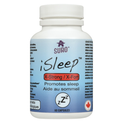 Suro isleep Sleep Aid Extra Strong Night Capsules 60 Count 