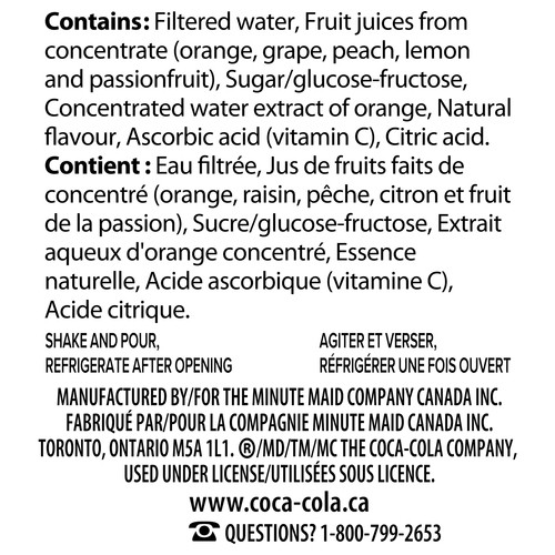 Five Alive Juice Passionate Peach Citrus L Voilà Online