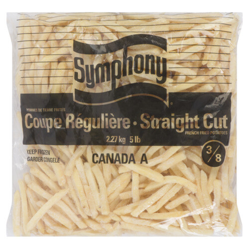 McCain Symphony 3/8 Inch French Fries 2.27 kg (frozen)