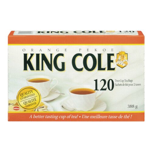 King Cole Tea Bags Orange Pekoe 120 EA