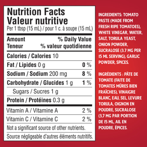 Heinz Tomato Ketchup No Sugar Added 750 ml