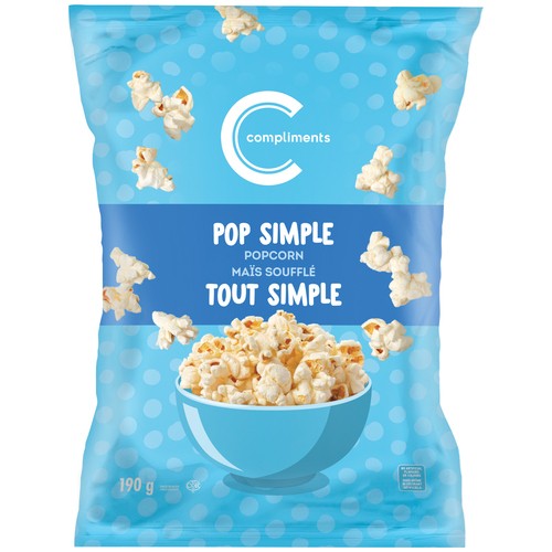 Compliments Popcorn Pop Simple 190 g