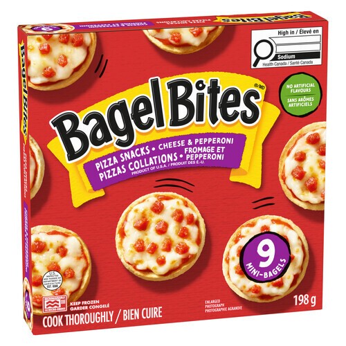 Hot Bites Pizza Snacks Cheese And Pepperoni 198 g