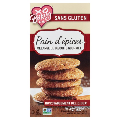 XO Baking Gluten-Free Cookie Mix Gingerbread 476 g