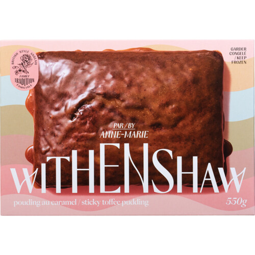 Anne-Marie Withenshaw Pudding Sticky Toffee 550 g (frozen)