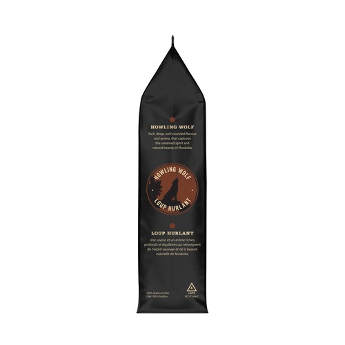 Muskoka Roastery Ground Coffee Howling Wolf Medium Dark 454 g