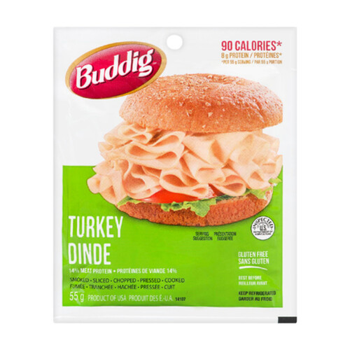 Buddig Turkey Smoked 55 g