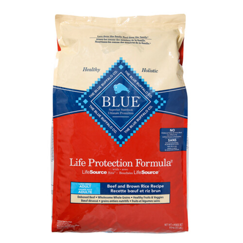 Blue Buffalo Dry Dog Food Adult Large Breed Beef & Brown Rice 9.9 kg -  Voilà Online Groceries &amp; Offers