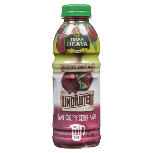 Terra Beata Farms Juice Undiluted Pure Cherry 473 ml (bottle)