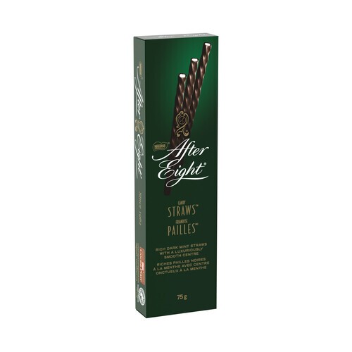 After Eight Dark Mint Straws 75 g