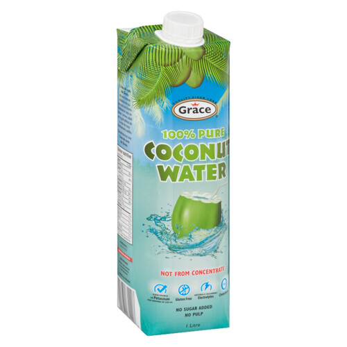 Grace GlutenFree 100 Pure Coconut Water 1 L Voilà Online Groceries