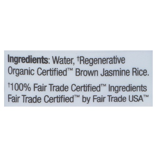 Lundberg Family Farms Organic Jasmine Rice Brown 227 g