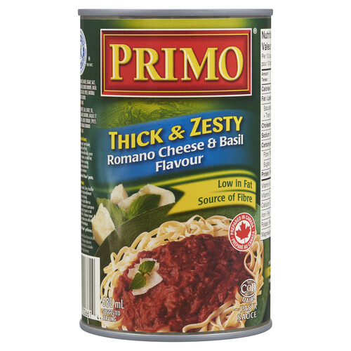 Primo Pasta Sauce Romano Cheese 680 ml