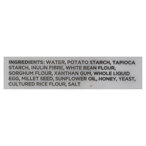 Queen Street Bakery Gluten-Free Frozen Loaf White Bean & Millet Seed 500 g