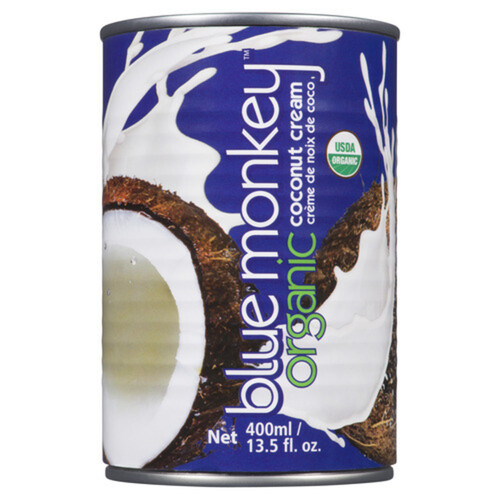 Blue Monkey Organic Coconut Cream 400 ml (can)