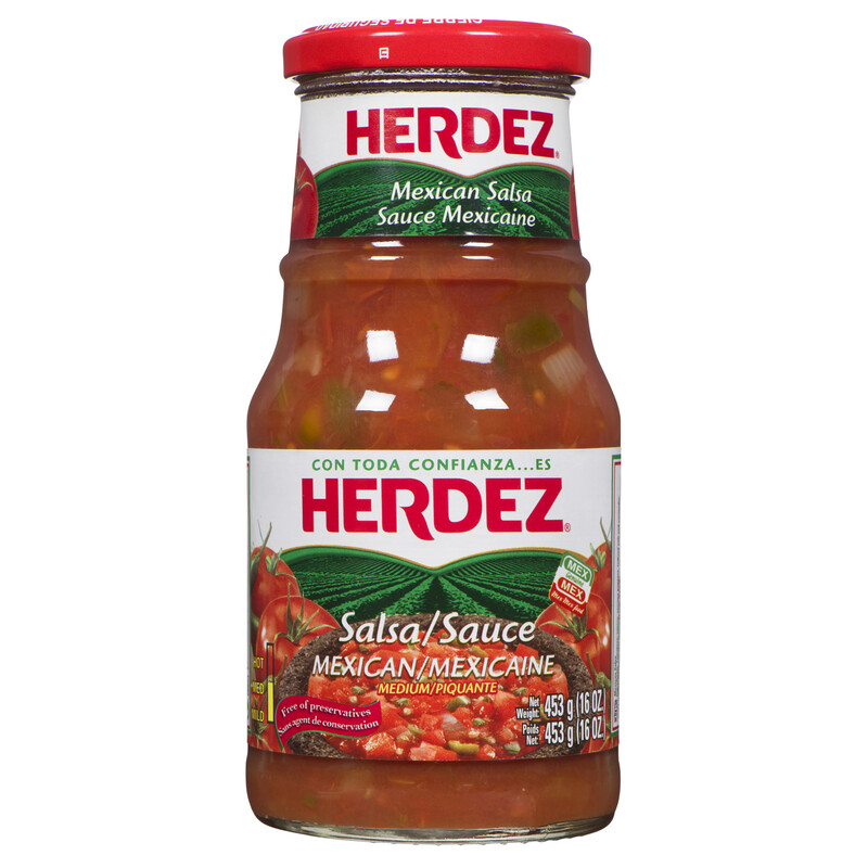 Herdez Mexican Salsa Medium 453 g Voilà Online Groceries & Offers