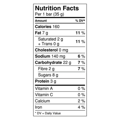 Nature Valley Granola Bars Sweet and Salty Nut Almond 6 bars x 35 g 210 g