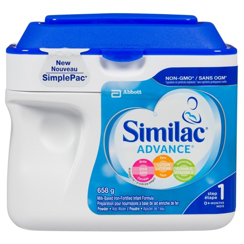 Similac Advance Omega & GOS Non GMO Infant Formula 658 g