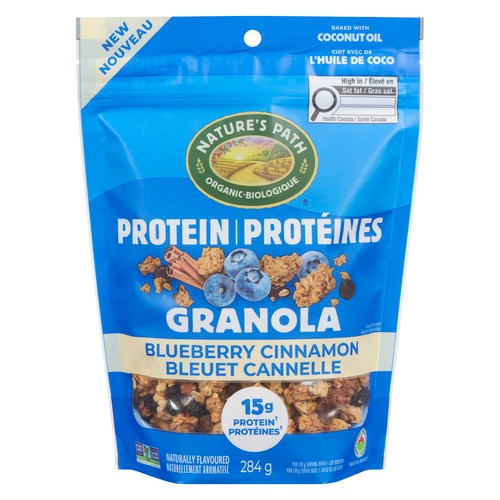 Nature's Path Organic Protein Granola Blueberry Cinnamon 284 g