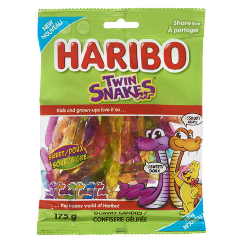 Haribo Twin Snakes Gummies 175 g