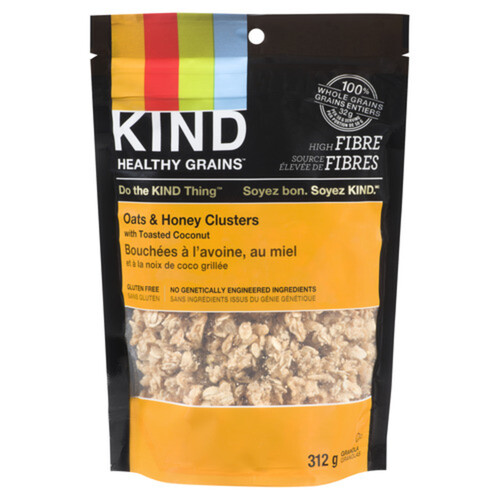 Kind Gluten-Free Granola Oats & Honey Clusters With Toasted Coconut 312 g