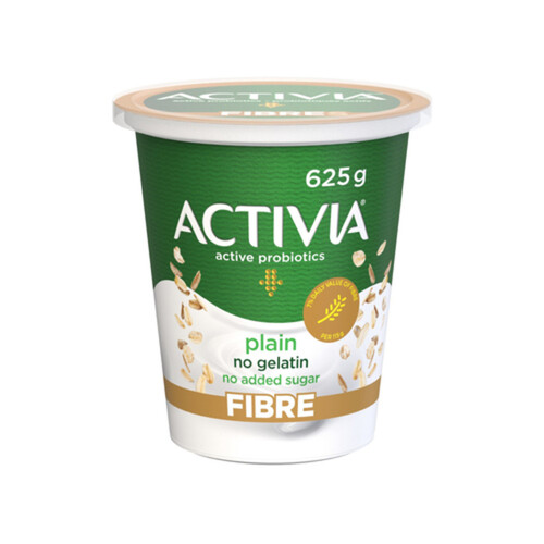 Activia Probiotics Yogurt Fiber Plain 625 g