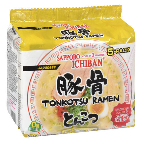 Sapporo Ichiban Tonkotsu Ramen White Chicken Broth 525 g