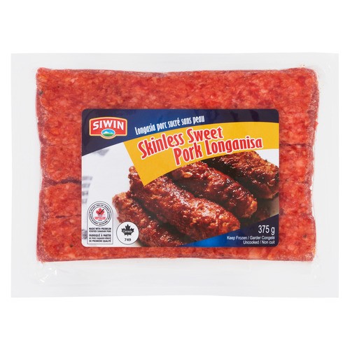 Siwin Skinless Sweet Pork Longanisa 375 g