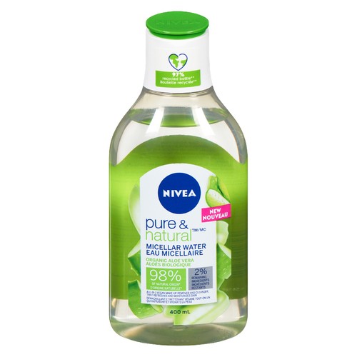 Nivea Organic Aloe Vera Micellair Water 400 ml