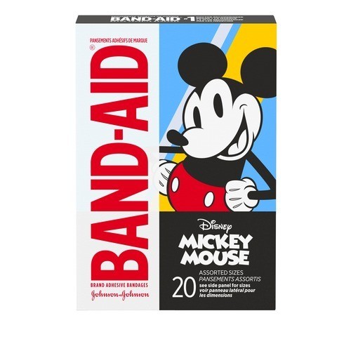 Micky Mouse Band Aid Bandages 20 EA