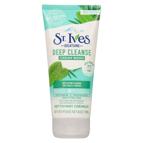 St. Ives Mint & Tea Tree Cleanser 170 g