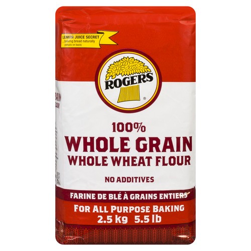 Rogers Whole Wheat Flour 100% Whole Grain 2.5 kg