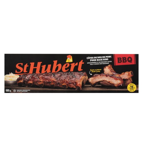 St-Hubert Frozen Pork Back Ribs 680 g
