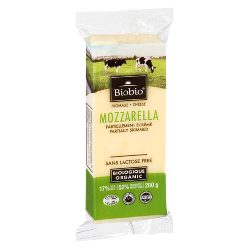 Biobio Organic Cheese Mozzarella 200 g