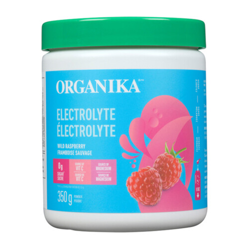 Organika Electrolyte Vitamins Wild Raspberry 350 g