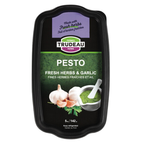 Trudeau Farms Pesto Fresh Herbs And Garlic 142 g