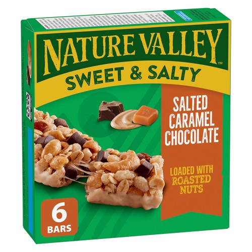 Nature Valley Sweet & Salty Granola Bars Salted Caramel Chocolate 210 g